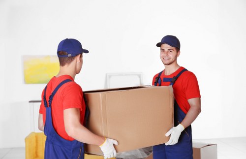 Man with van removal service helping with a local move in Kingston upon Thames
