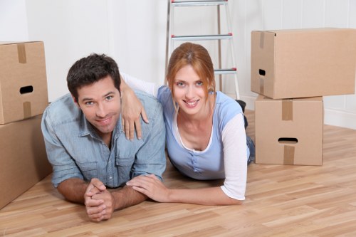 Commercial furniture pick-up in Kingston upon Thames office setting