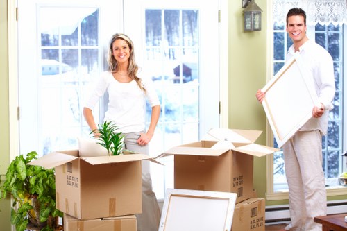 Business relocation process and transport for offices